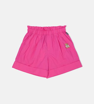 Teddy Bear Flared Waist Shorts