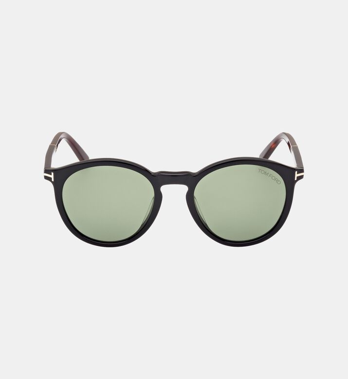 Acetate Round Gradient Sunglasses 51