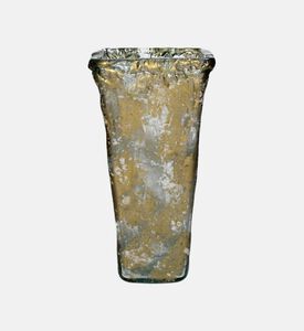 مزهرية زجاجية معاد تدويرها من ماربل مانيا