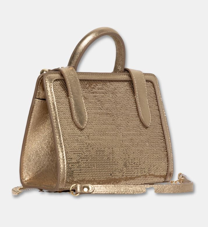 Strathberry Bag Nano, Gold, Packshot View