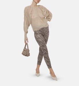 Mes Demoiselles Card, Taupe, M, Model View