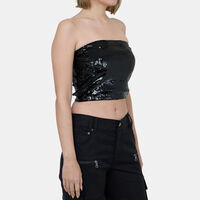 Vivi Sequin Cropped Top