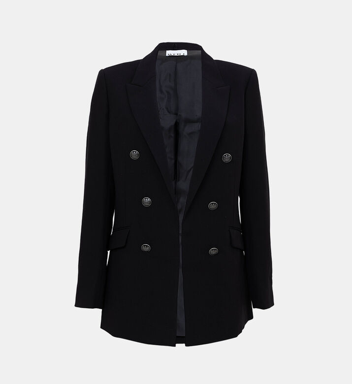 Double-breasted Fitted Jacket Double-breasted Fitted Jacket