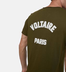 Zadig et Voltaire Monastir Button-placket T-shirt, Model View