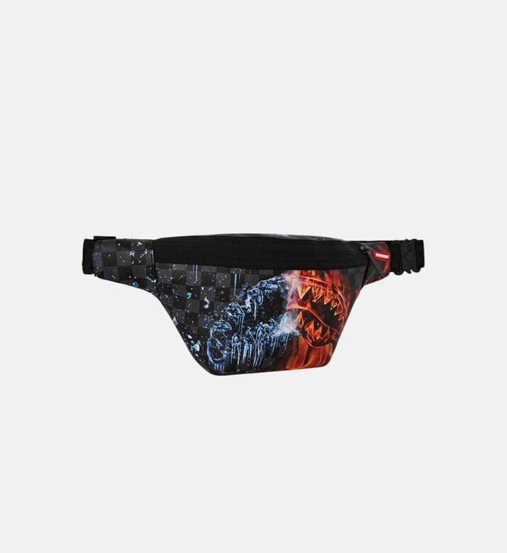 Fire-and-ice Shark Belt Bag