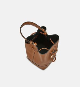 حقيبة دلو جلدية من لانا أوزيت