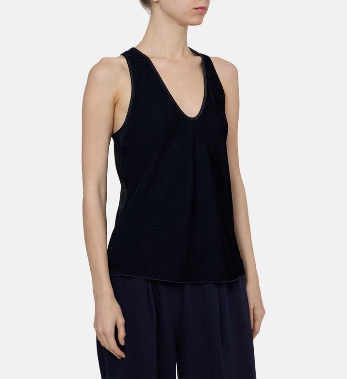 Sleeveless Knit Tank Top