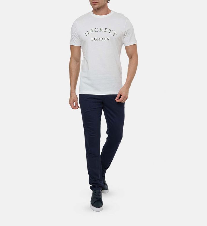 Hackett London Ts Heritage, Off-white, M, Model View