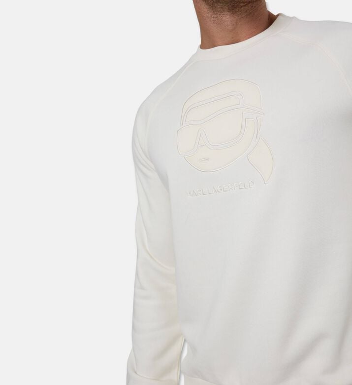 Karl Lagerfeld Sweat Crewneck, Model View