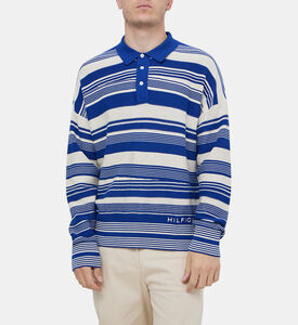 تيشيرت بولو مخطط بحرفية