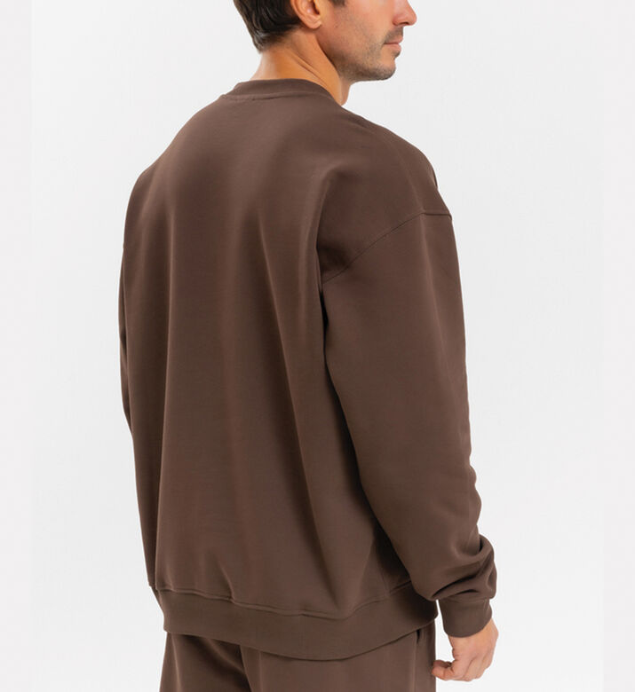 Diesel S-boxt-d Logo-patch Sweatshirt, Model View