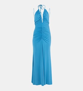 Idris Jersey Halter Dress Idris Jersey Halter Dress