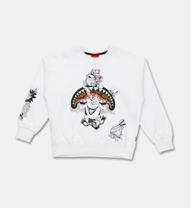 Sprayground Graphic Crewneck Sweatshirt, Packshot View