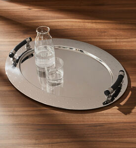 صينية بيضاوية 58 × 6.3 سم