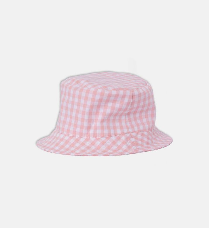 Cotton Gingham Bucket Hat Cotton Gingham Bucket Hat