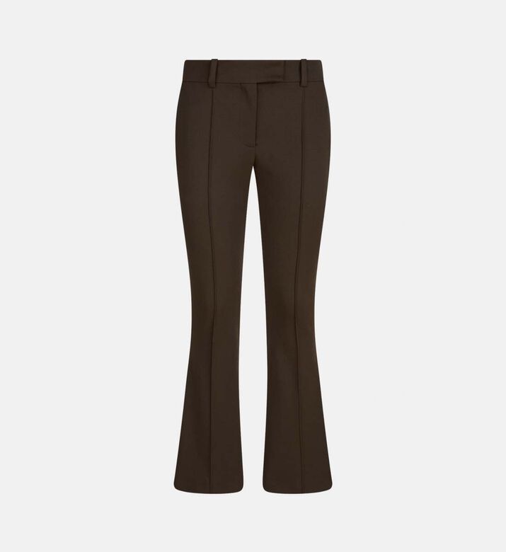 Pleats-detail Wide-sleeve Pants