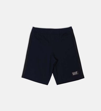 Side Stripes Logo-badge Bermuda Shorts