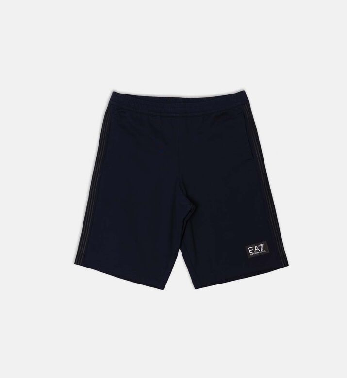 Side Stripes Logo-badge Bermuda Shorts