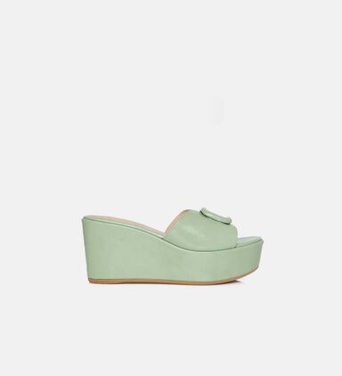 Slip-on Wedge Platform Sandals