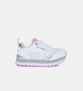 Monogram Pattern Lace-up Sneakers Monogram Pattern Lace-up Sneakers