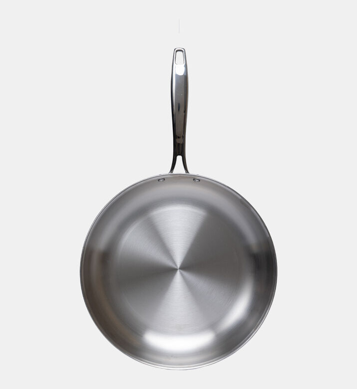 Mirror-finish Stainless Steel Skillet