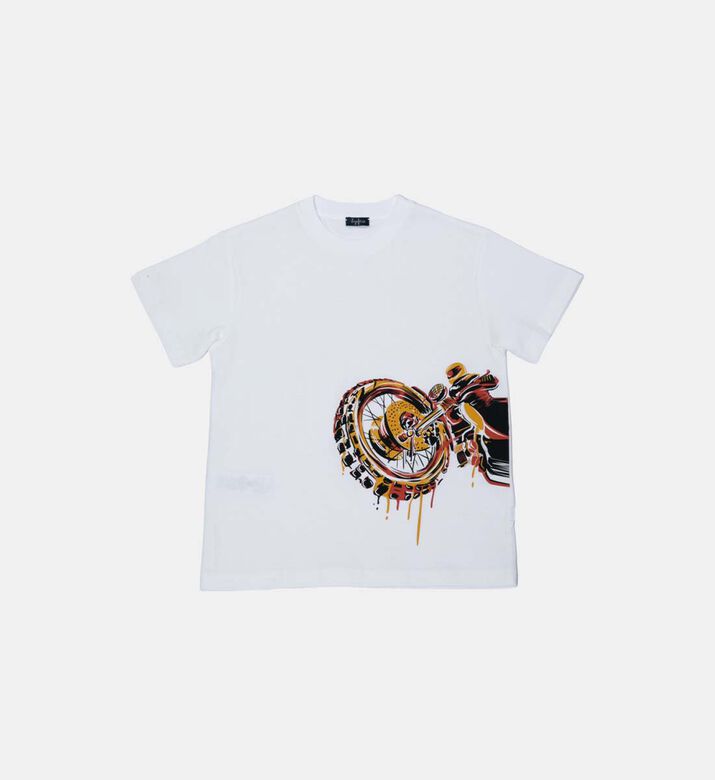 Kids Graphic-print Cotton T-shirt