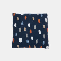 Tetris Printed Embroidered Pillow