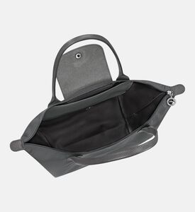 Longchamp Medium Top-handle Tote Bag, Anthracite, Packshot View
