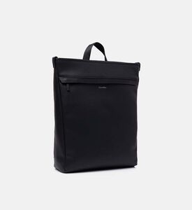 حقيبة ظهر مربعة بسحاب علوي