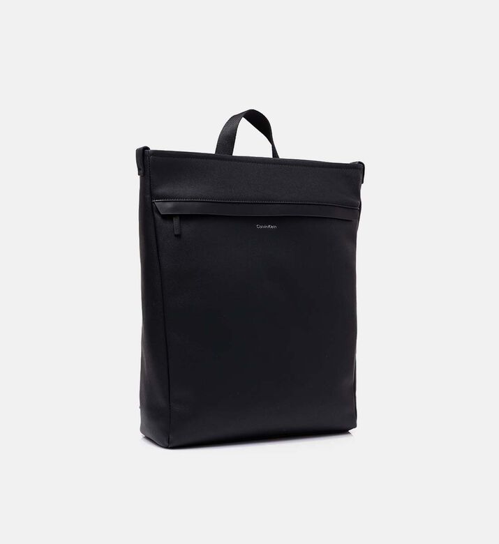 Square Zip Top Backpack