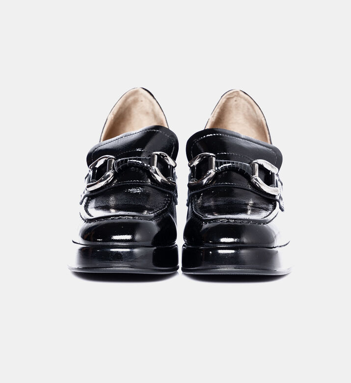 Patent Leather Upper Loafers