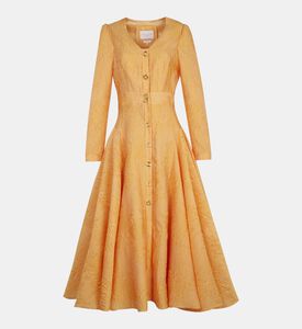 Floral Breeze Long-sleeved Dress