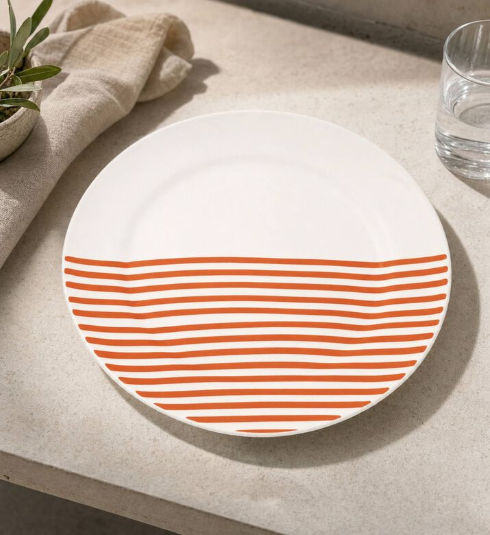 Easy Life Mediterranean Radiance Dinner Plate, Model View