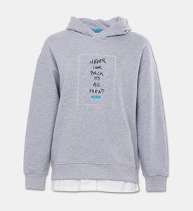 MSGM Cotton Graphic-print Hoodie, Packshot View