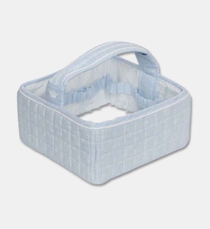 My First Collection Quilted Nursery Organizer Basket, Packshot View