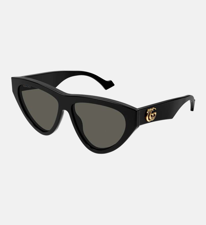 Cat-eye Dark Lenses Sunglasses 58