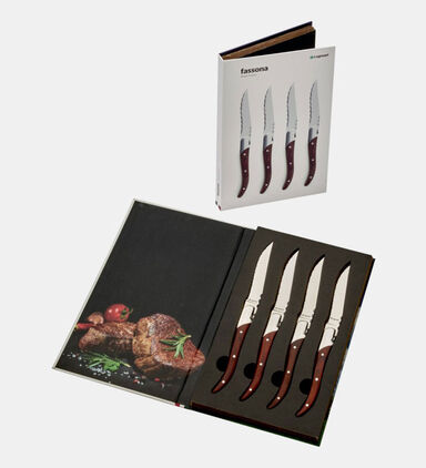 Fassona Steel Steak Knife Set