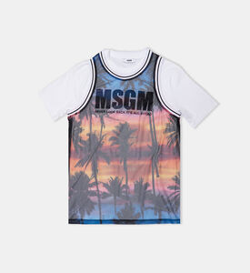 تيشيرت بطبعة للصبيان الصغار