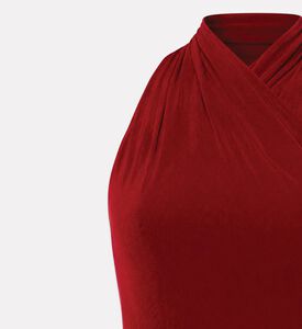 Camilla and Marc Halter Draped Bodysuit, Packshot View