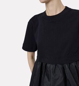 Patou Balloon Peplum Hem Top, Model View