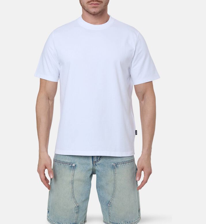 Arte Eye Graphic Logo-print T-shirt, White, Xxl, Model View