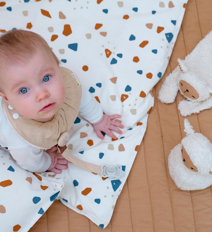 Organic 2-pack Ruffle Bib Organic 2-pack Ruffle Bib