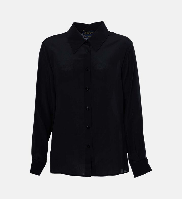 Luisa Spagnoli Cotton Classic Button-down Blouse, Packshot View