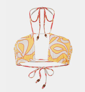 Abstract Garden Ronnie Bikini Top