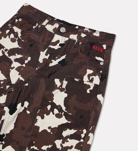 MSGM Camouflage Cargo Shorts, Packshot View