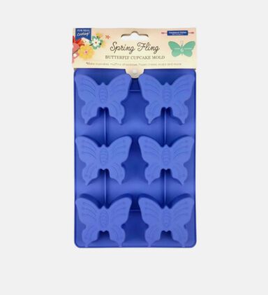 Butterflies Cupcake Silicone Mold