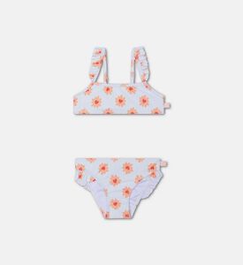 بيكيني مطبوع بقلوب وأزهار