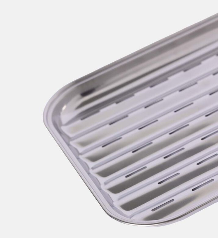 مقلاة شواء من الفولاذ المقاوم للصدأ قابلة لإعادة ا