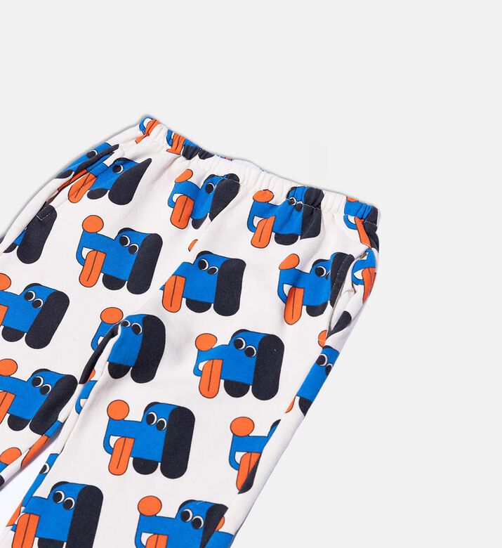 Bobo Choses All-over Colorful Dogs Elasticated Waistband Jogging Pants, Packshot View