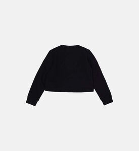 Girl Long-sleeve Logo-print Shirt Girl Long-sleeve Logo-print Shirt